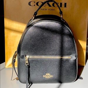 Coach Jordyn Black Backpack